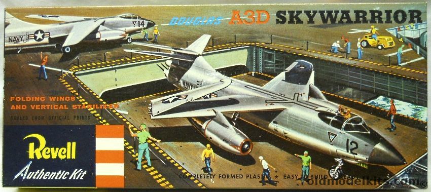 Revell 1/84 Douglas A3D Skywarrior - S Issue - (A-3), H241-98 plastic model kit